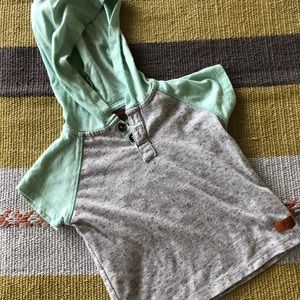 Hooded t shirt by 7 for all mankind